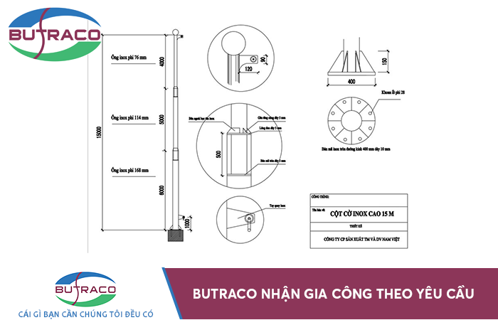 ​8m   cot   co   6m   5m   tinta   9m   thiết   dep   bán   tphcm   giacongsatinox   tại   gắn   xe   van   phong   ri   phát   cad