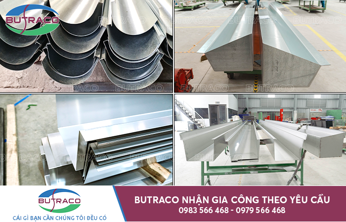 Quy trình gia công máng xối inox chuẩn từ A - Z
