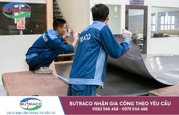 Butraco - cơ sở gia công inox 304 uy tín theo yêu cầu