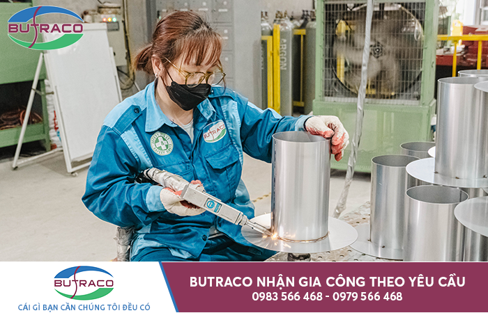 Butraco - cơ sở gia công inox 304 uy tín theo yêu cầu
