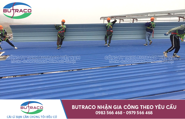 Butraco - Đơn vị cung cấp tôn Seamlock hàng đầu tại Hà Nội