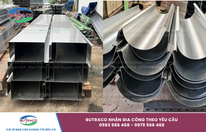 Butraco - Đơn vị gia công máng xối inox uy tín tại Hà Nội