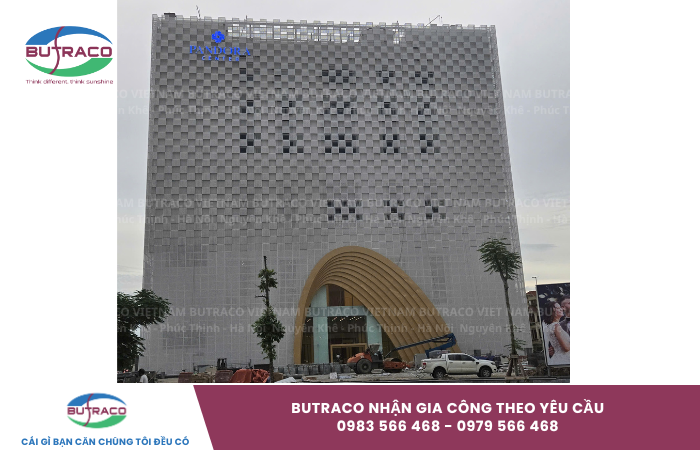 Butraco - Đơn vị gia công tấm ốp nhôm theo yêu cầu