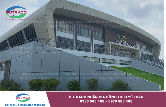 Butraco - Đơn vị gia công tấm ốp nhôm theo yêu cầu