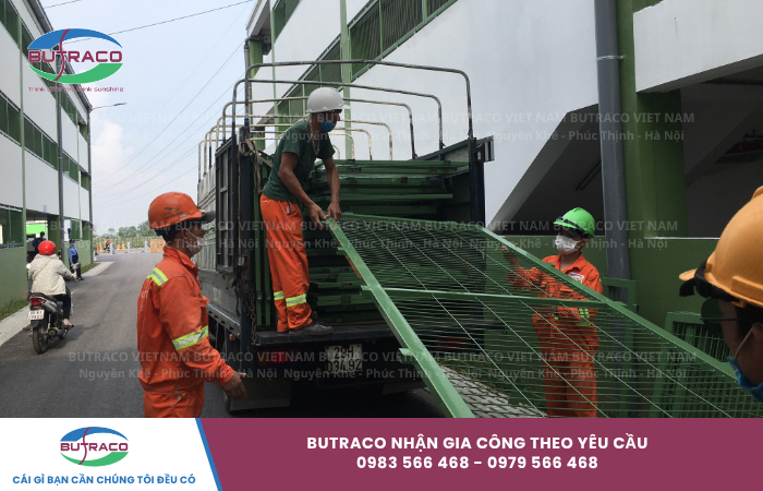 Ứng dụng của hàng rào thép trong công trình xây dựng