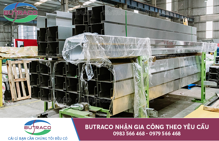 Máng thoát nước mưa cho mái nhà xưởng công nghiệp