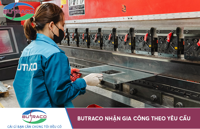 Butraco - Gia công kim loại tấm theo yêu cầu tại Hà Nội