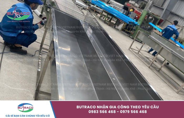 Chậu rửa inox công nghiệp: Tiêu chuẩn kỹ thuật, bảng giá và giải pháp gia công