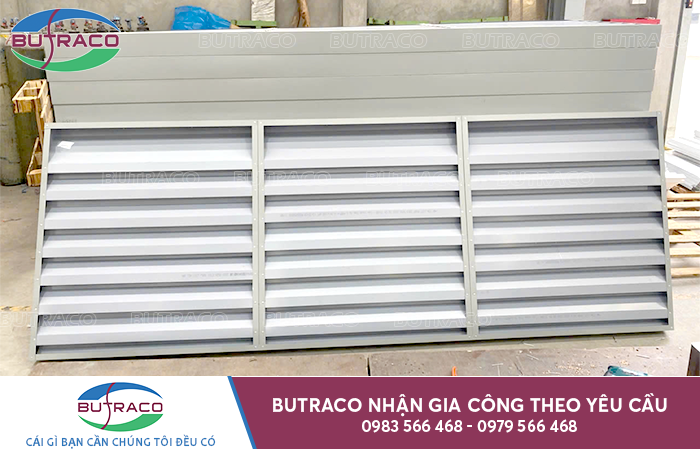 Cửa chớp tôn thông gió: Cập nhật báo giá chi tiết 
