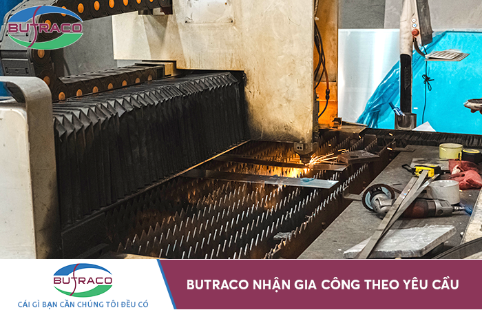 Gia công CNC kim loại tấm uy tín tại Butraco