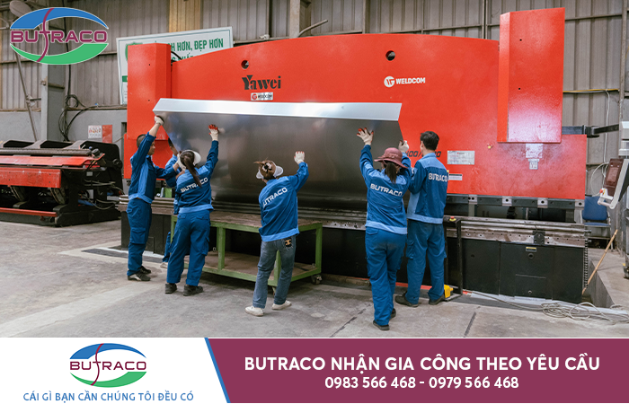 Xưởng gia công kim loại tấm và xử lý bề mặt tại Hà Nội