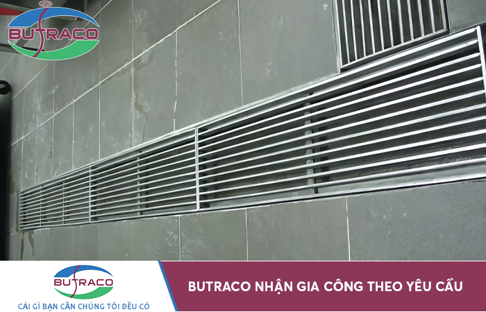 Máng thoát nước sàn Inox: So sánh vật liệu và báo giá