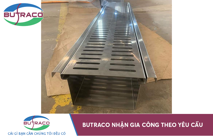 Máng thoát nước sàn Inox: So sánh vật liệu và báo giá