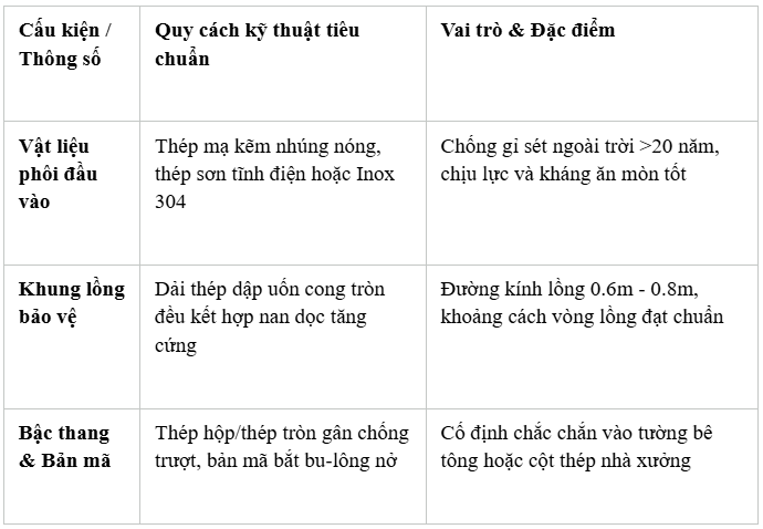 Thang lồng thoát hiểm có cần thiết không? 