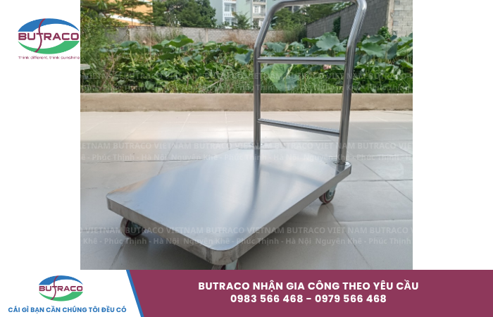 Xe đẩy inox công nghiệp: Cấu tạo và báo giá chuyên nghiệp