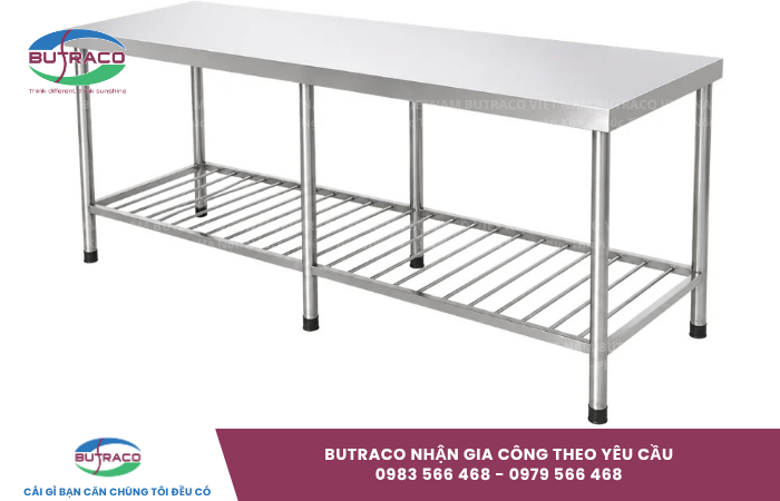 Bàn thao tác phòng sạch: Tiêu chuẩn kỹ thuật, vật liệu và báo giá gia công OEM