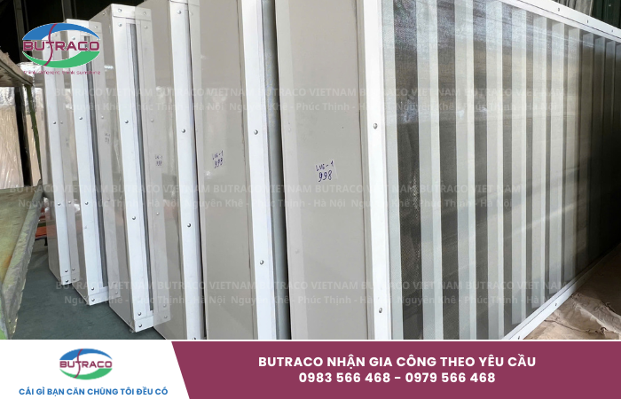 Cửa chớp tôn thông gió cho nhà xưởng có đặc điểm gì?