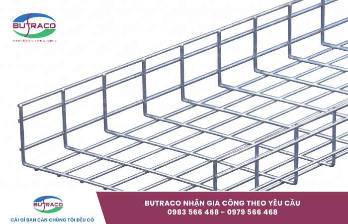 Gia công máng cáp lưới inox: Thông số và báo giá