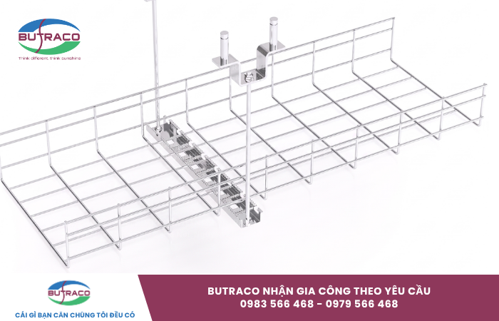 Gia công máng cáp lưới inox: Thông số và báo giá