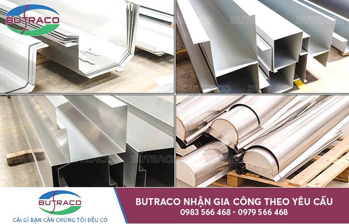 Máng xối inox 304 dày 0,4mm: Quy cách, khối lượng và báo giá