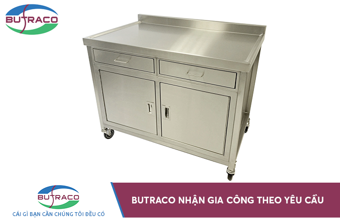Tủ Inox công nghiệp: Tiêu chuẩn kỹ thuật, vật liệu và báo giá gia công