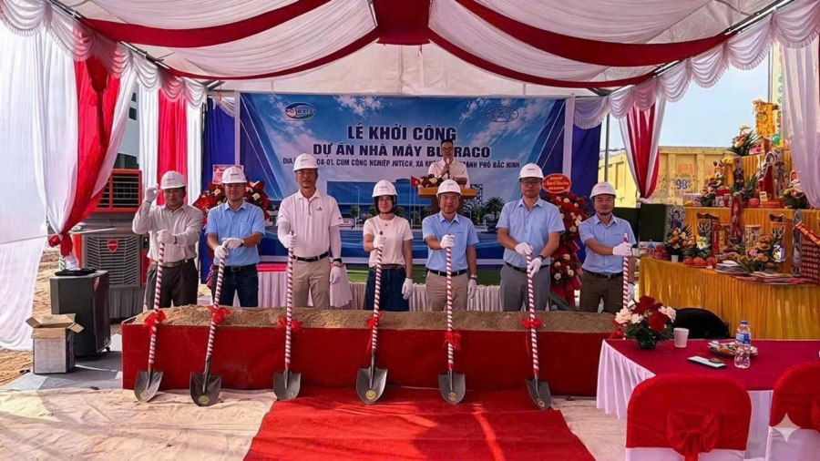 BUTRACO VIỆT NAM CHÍNH THỨC KHỞI CÔNG XÂY DỰNG NHÀ MÁY MỚI TẠI CỤM CÔNG NGHIỆP JUTECH, BẮC NINH