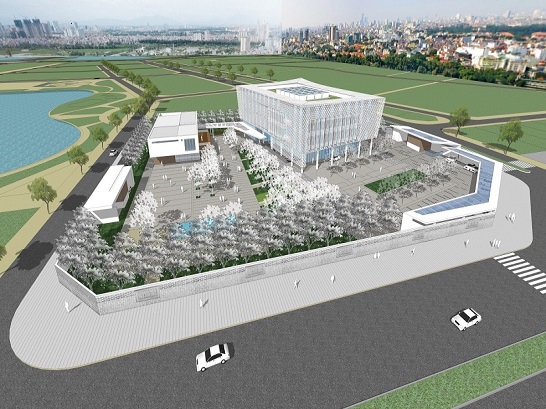 ĐẠI SỨ QUÁN HÀN QUỐC - CUNG CẤP VÀ THI CÔNG MÁI CLIPLOCK, HỆ THỐNG THOÁT NƯỚC MƯA