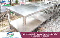 Bàn inox nhà bếp - Ứng dụng và báo giá chi tiết