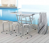Bộ bàn ghế inox - Lựa chọn bền đẹp cho mọi gia đình