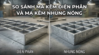 So sánh grating mạ điện phân và grating mạ kẽm nhúng nóng