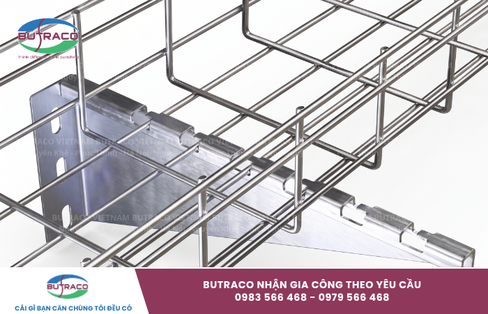 MÁNG LƯỚI - MÁNG CÁP LƯỚI INOX 304