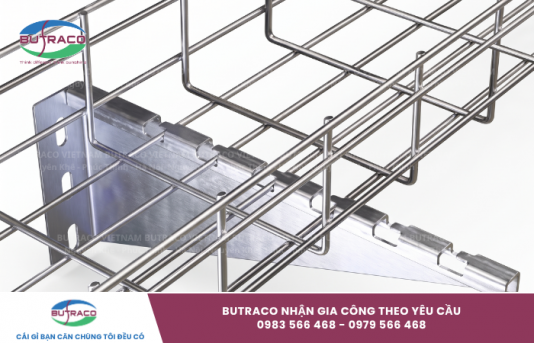 MÁNG LƯỚI - MÁNG CÁP LƯỚI INOX 304